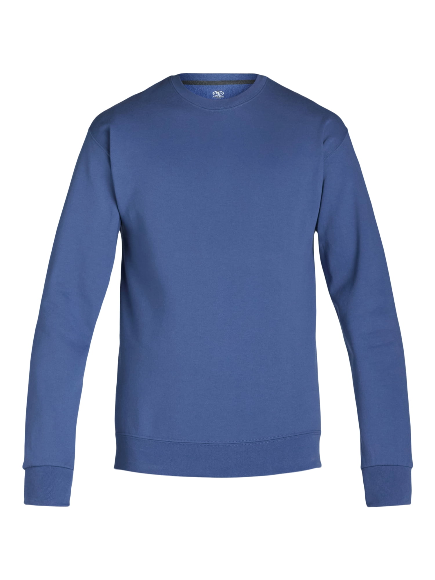Athletic Works Men's Fleece Crewneck Sweatshirt, Sizes S-4XL