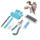 thumbnail image 5 of Kit de Aseo para Mascotas 6 en 1 Cepillo de Limpieza para Mascotas Cepillo para Gatos Perros Peine Cortaúñas Y Lima para Mascotas de Pelo Largo Corto Pequeño Mediano ANGGREK  Otros, 5 of 8
