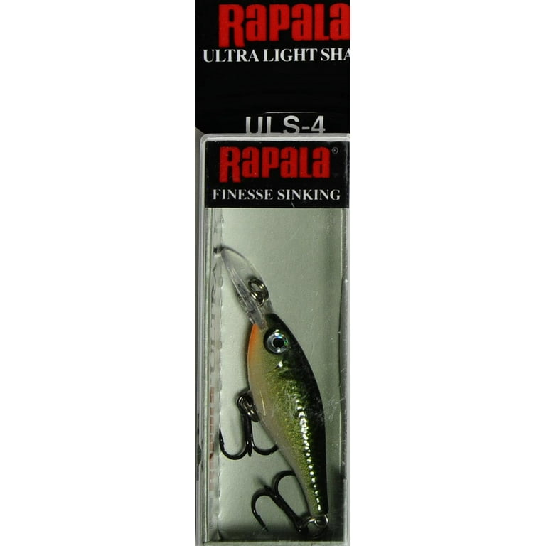 Rapala Ultra Light Shad 04 Crankbait Fishing Lure 1.5in 1/8oz