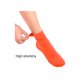 thumbnail image 5 of Calcetines de Nailon transparentes Unique Bargains con puños Elásticos 2 Pares naranja M, 5 of 7