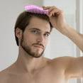 thumbnail image 3 of SWETRACE Peine Rosa Con Anchos Para Peinados Masculinos Material Premium Para Sin Daño, 3 of 8