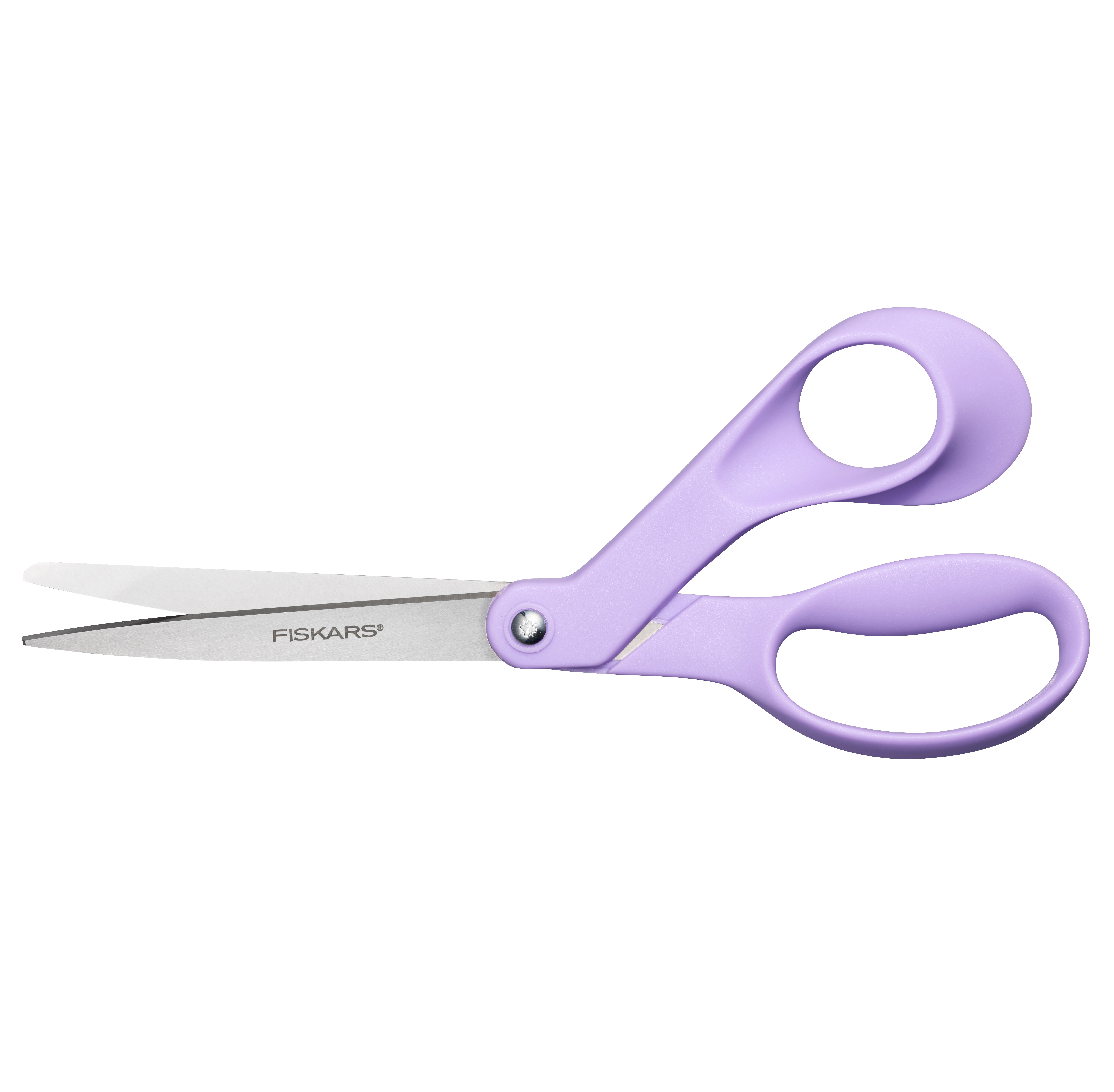 Fiskars Explore 8" Crafting and Fabric Scissors with Ergonomic Design, Ultra Lilac