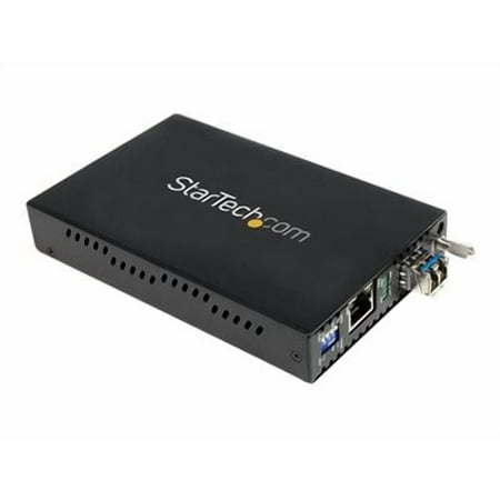GIGABIT FIBER OPTIC MEDIA CONVERTER LC 40KM SM
