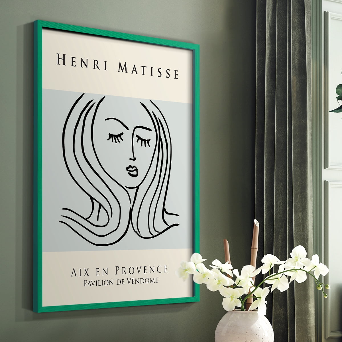Matisse LXXV Framed Print - Solid Wood