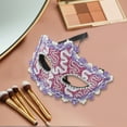 thumbnail image 4 of Unique Bargains 1 Pc Pointed Head Dragon-Design Half Face Party Mask for Masquerade Party Purple, 4 of 5