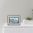 thumbnail image 4 of GUOOL Nordic Glass Picture Frame for Home Office with Glass Front Simple Photo Frame Black Horizontal, 4 of 9