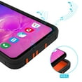 thumbnail image 4 of Dteck Samsung Galaxy A13 5G Case Built in Kickstand Dual Layer Hybrid Rugged Case Compatible with Magnetic Car Mount, Heavy Duty Shockproof Cover for Galaxy A13 5G,Mint + Rose, 4 of 5