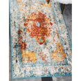 thumbnail image 1 of Unique Loom 3145818 2 x 6 ft. Strada Rosso Runner Rug, Ivory, 1 of 1