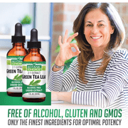 Botanic Choice Green Tea Extract Liquid, Gluten Free Herbal Supplements - 1 Fl. Oz