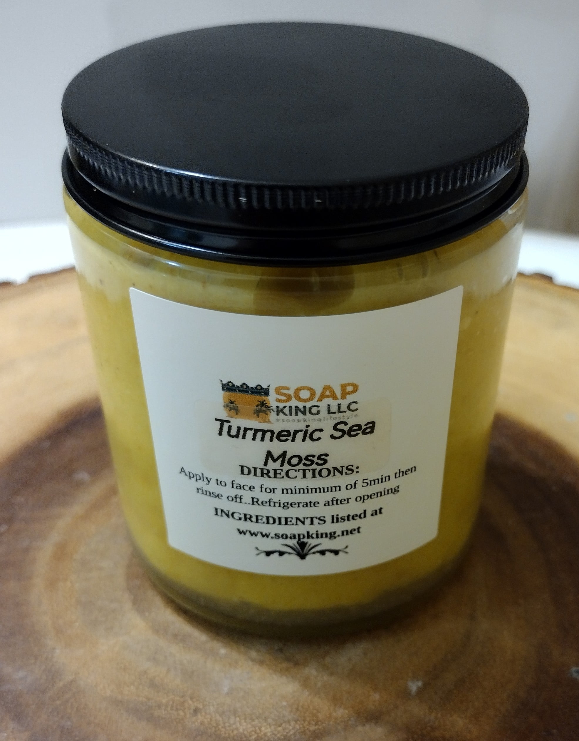Turmeric Sea Moss Facial Mask