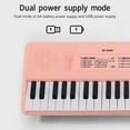 thumbnail image 4 of 54 Key Kids Keyboard Piano,Portable Music Keyboard Electric Piano Toys with Microphone Dual Power Supply System for Kids, 4 of 8