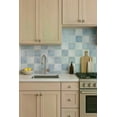 thumbnail image 5 of Mi Alma Solid Light Blue Peel & Stick Tiles - Vinyl Backsplash 8x8, 5 of 9
