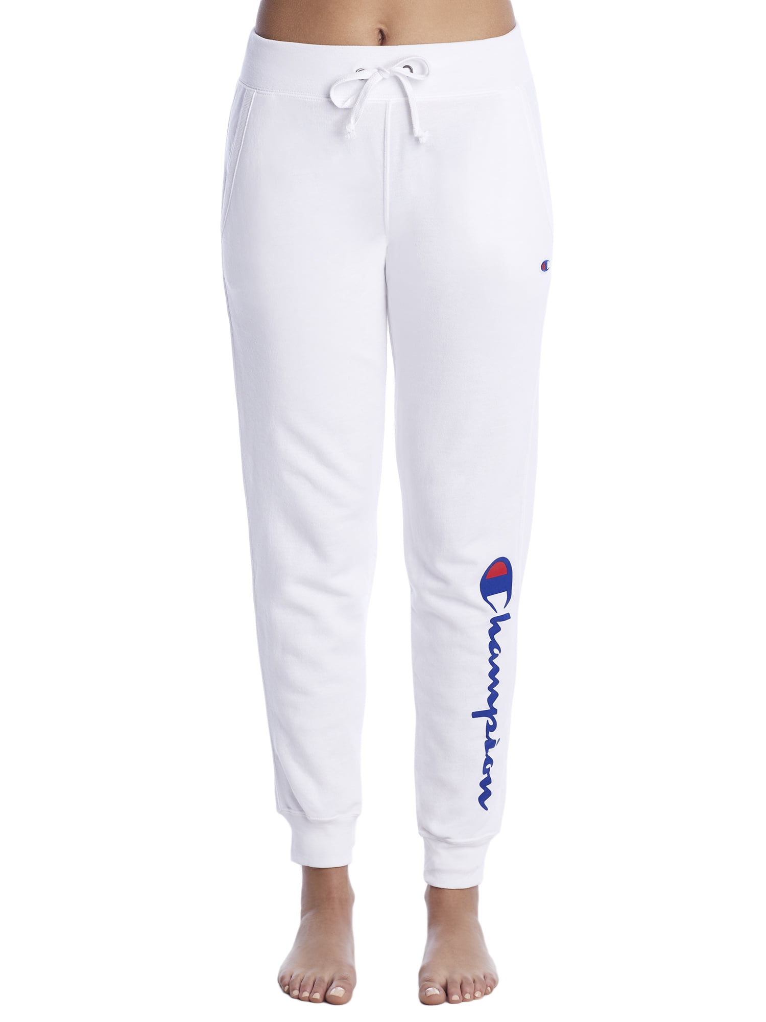 white champion joggers womens