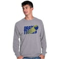 thumbnail image 3 of Basketball Drain Three Pointers Men's Long Sleeve Tee T Shirt Brisco Brands M, 3 of 6