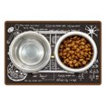 thumbnail image 1 of Educational Pet Mat for Food and Water, Black Chalkboard Biology Hand Written School Classroom, Non-Slip Rubber Mat for Dogs and Cats, 18" X 12", by Ambesonne, 1 of 2
