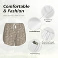 thumbnail image 6 of Lsque Hand Drawn Snake Printed Women's Running Shorts with Liner Pockets,Elastic Quick Dry Workout Athletic Gym Yoga Shorts,Womens High Waist Shorts-X-Large, 6 of 9