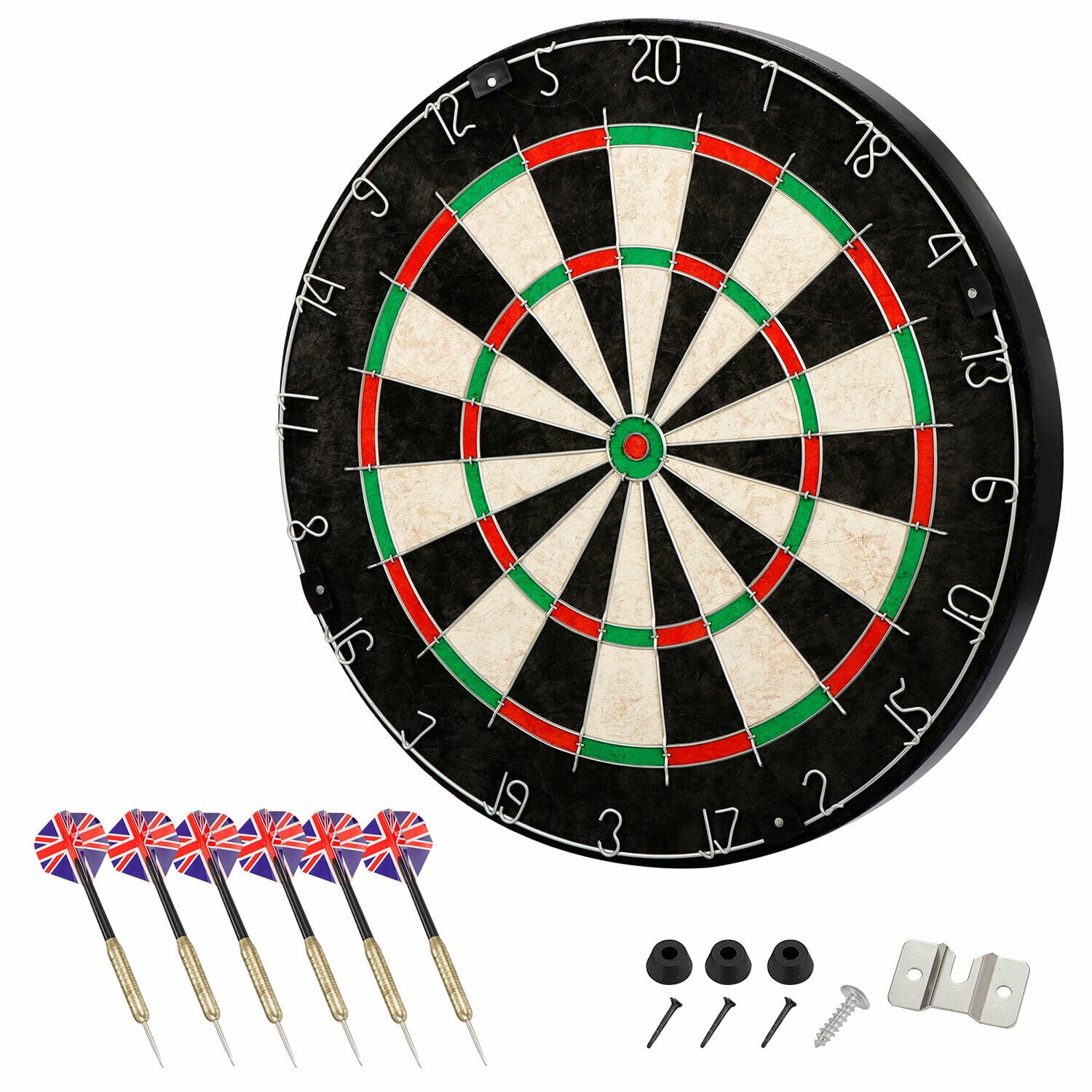 Dartboard Set Dart Board Game Recreation Hobby Set for Bedroom, Office