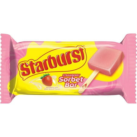 STARBURST® Brand Strawberry Sorbet Bar (12 Count)