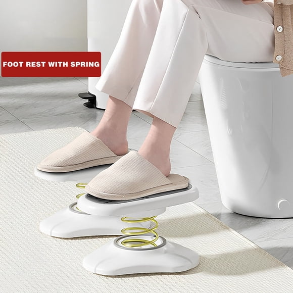 2023 Nouveau Tabouret de Pied de Toilette à Pédale Sportif Multifonctionnel Compagnon de Toilette Tapis de Pied de Bureau