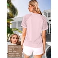 thumbnail image 3 of Blusa AURUZA para Mujer, Casual de Trabajo, Manga Corta, 3 of 7