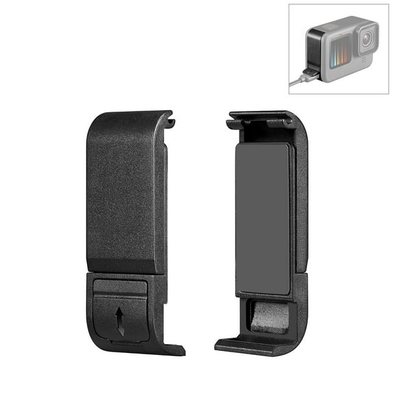 PULUZ POM Plastic Battery Side Interface Cover for GoPro HERO13 Black /12 Black /11 Black /10 /9