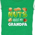 thumbnail image 4 of Inktastic Nuts About My Grandpa Peanut, Almond, Pistachio Boys or Girls Baby Bodysuit, 4 of 5