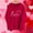 a11_Red, variant on Elvqul Womens Sweatshirts Plus Size Pullover Hoodies Shirts Holiday Valentines Oversized Graphic Sweatshirts for Women Loose