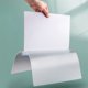 thumbnail image 5 of Carpeta de plástico tamaño A4 con forma de lágrima | Organizador de documentos | Soporte transparente para documentos de examen | Sujeción segura para uso escolar o de oficina, 5 of 6
