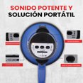 thumbnail image 4 of Megáfono Altavoz Ligero 30W Pyle, Bullhorn con Volumen Ajustable, Sirena Incorporada, Alcance de 800 Metros, Ideal para Deportes en el Exterior, Animación y Eventos, Azul, 4 of 6
