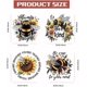 thumbnail image 2 of 4 pegatinas termoadhesivas de insectos y flores, de abeja y girasol, para planchar, papel lavable., 2 of 9