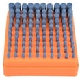 thumbnail image 2 of 100Pcs Grinding Wheel Burr Bit for Grinder, Cylindrical Warhead Shape Polishing Head with Box, High Hardness, Sturdy Grinding Wheel Set for DIY Grinding and Polishing for, 2 of 7