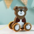 thumbnail image 1 of Children's Drag Toy Pull Rope To Pull Car Educational Toys, 1 of 3