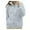 J-Blue, variant on Rinsvye Women's Solid Color Fleece Lightweight Jacket Women Jacket Collar Zip Up Fit Leather Jacket Cozy Outerwear
