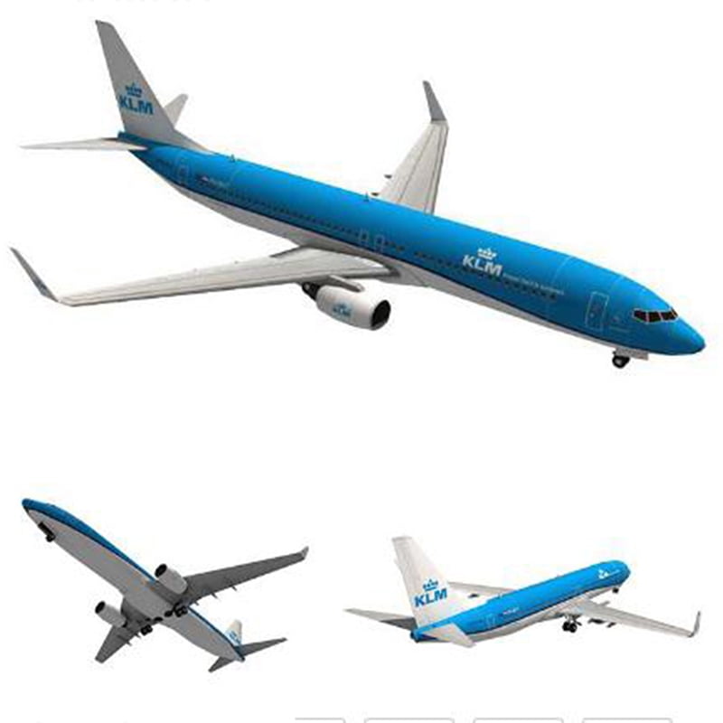 Nếu bạn muốn đắm mình vào thế giới hàng không, hãy xem mô hình giấy 3D Boeing 737 Dutch Airlines. Bức ảnh sẽ mang đến cho bạn một hình ảnh rõ nét về một trong những dòng máy bay nổi tiếng nhất thế giới với các chi tiết tuyệt vời và chân thực.