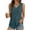 Bluish Green, variant on Tank Tops for Women Eyelet V Neck Trendy Sleeveless Tops Dressy Casual Flowy Summer Shirts Loose Fit