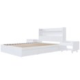 thumbnail image 1 of Nexera Harper Ensemble de Chambre Réversible 4 Pcs, Blanc, Double, 1 of 6