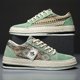 thumbnail image 2 of Zapatos de lona con cordones y caña baja para hombre, zapatillas de skate transpirables de moda, zapatillas deportivas para hombre, 2 of 5