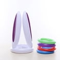 thumbnail image 1 of Cribun Inflatable Bunny Rabbit Ears Hat with Rings Toss Game Toy for Family Easter Party Supplies, 1 of 4