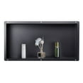thumbnail image 1 of VEVOR Shower Niche 13 x 25 x 4 inch Frameless Recessed Shelf Stainless Steel, 1 of 9