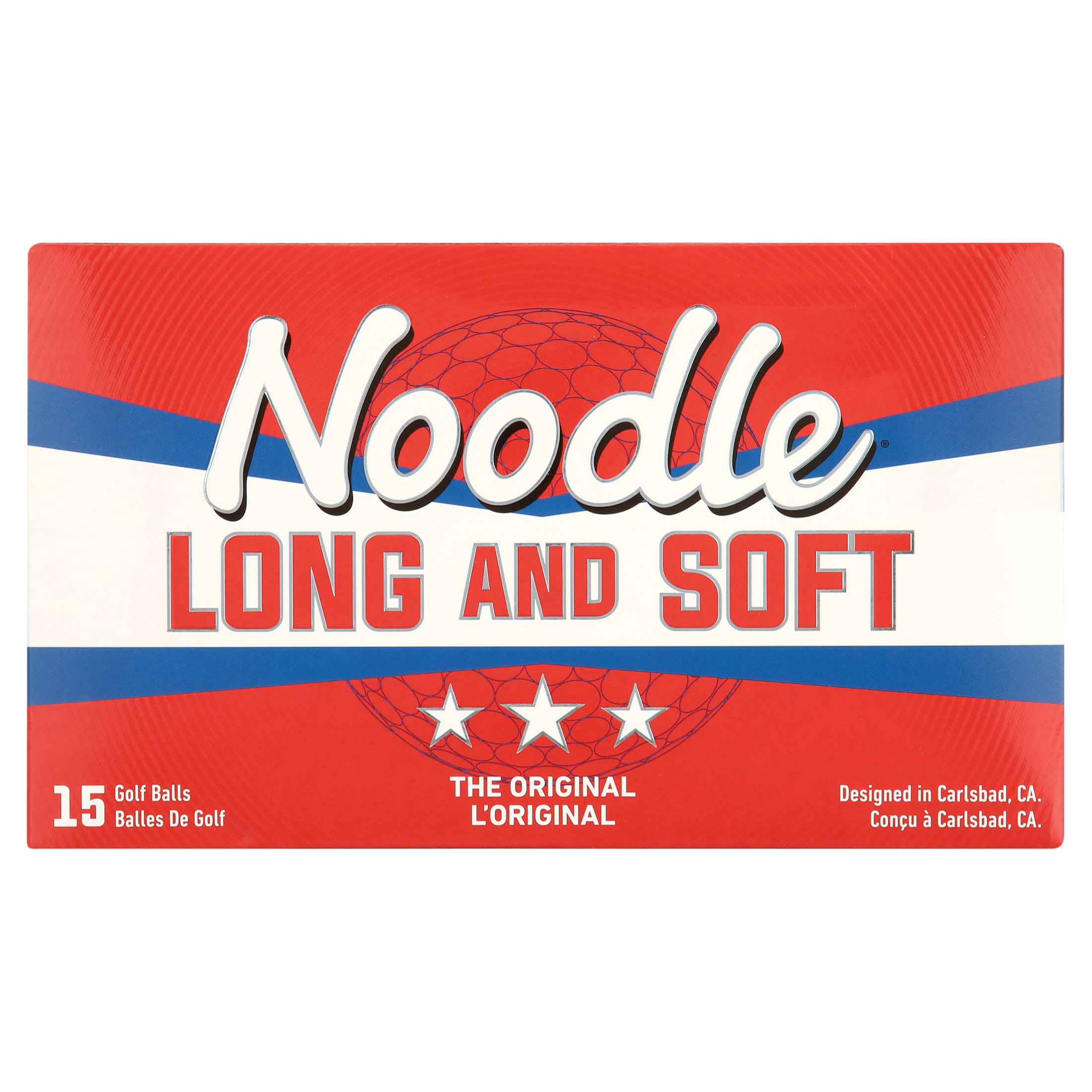 Noodle Long and Soft Golf Balls 15-Pack, White photo 3