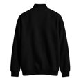 thumbnail image 5 of Daweinan Men's Quarter Zip Pullover Waffle Stand Collar Long Sleeve Pullover Sweatshirt with Zipper Chest Design Casual Loose Fit Athletic Workout Top, 5 of 6