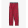 thumbnail image 2 of Little Blue House by Hatley Men's MAN PANTS Pajama Pants, Trees On Red, Medium, 2 of 6