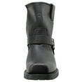 thumbnail image 2 of Ridetecs Men's 7" Zipper Western Boot Square Toe Black 11 D(M) US, 2 of 5