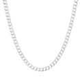 thumbnail image 1 of Genuine Solid Sterling Silver 4MM Cuban Curb Link .925 ITProLux Necklace Chains 16" - 30", Silver Necklace for Men & Women, Made In Italy, Capital Jewelry, 1 of 6