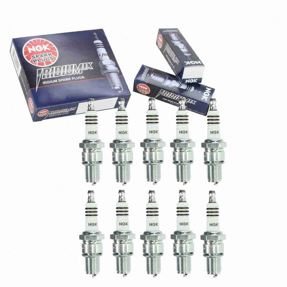 10 pc NGK 5044 Iridium IX Spark Plugs for 09482-00114 09482-00208 09482-00325 09482-00499 1765045 1765159 4032 4034 4175 5316 90793-20002 90793-20028 90793-20112 90793-20160 9079E-NG001 9079E-NG004