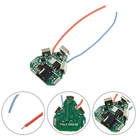 

Goodhd 3S12.6V 6A BMS Lithium-ion Battery Protection Board Electric Drill Balance Board