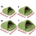 thumbnail image 6 of Soft Warm Cat Bed, 26*23.2in Tent Self-Warming Sleeping Bed for Medium Large Cats, 6 of 6