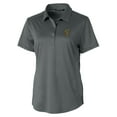 thumbnail image 2 of Women's Cutter & Buck Steel Grambling Tigers Vault Prospect Textured Stretch Polo, 2 of 3