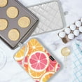 thumbnail image 5 of Yayeee Pot Holders Kitchen Heat Resistant with Pocket 7"x9.8" Cotton Oven Cooking Hot Pads, Pink Grapefruit Slices, 5 of 7
