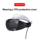 thumbnail image 5 of Cubierta de la cabeza del auricular de TPU Suave impermeable Antideslizante Silicona Antiarañazos para PS VR2 FLhrweasw Nuevo, 5 of 9